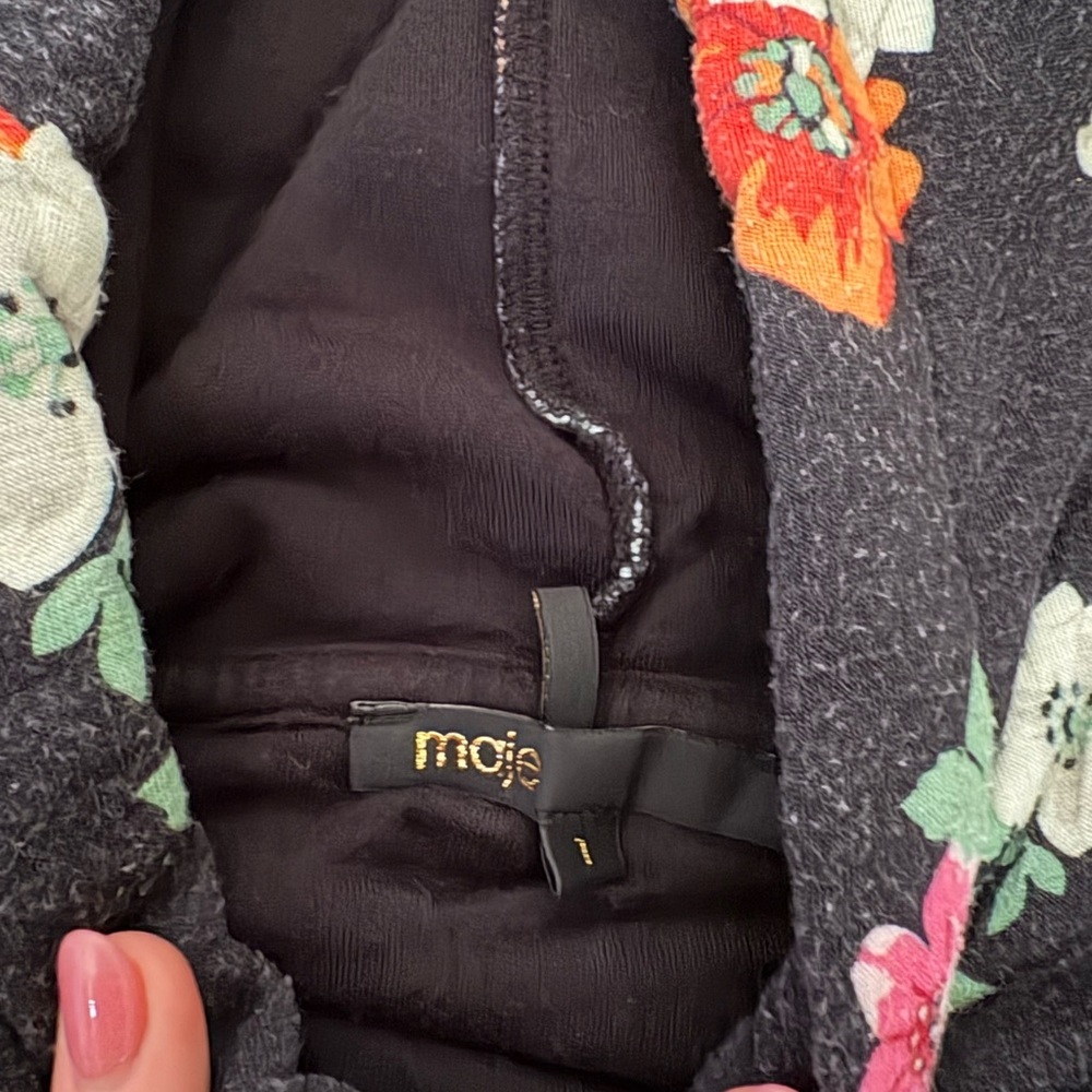 Maje Floral Hoodie - Picture 5 of 8